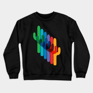 Cactus Overlay Crewneck Sweatshirt